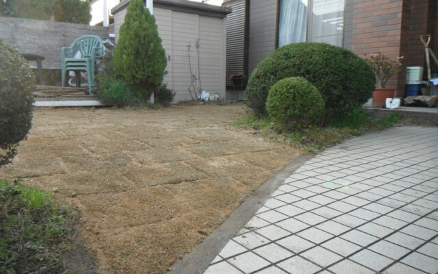 芝張り